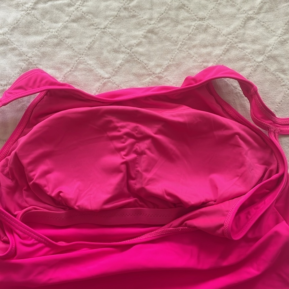 Holipick High Neck Tankini Top Bathing Suit Tops for Tummy Control size M A83 - Picture 5 of 8